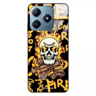 Etui Black Case Glass Rebel Zone do REALME C61 Mistyczne ST_RZC113