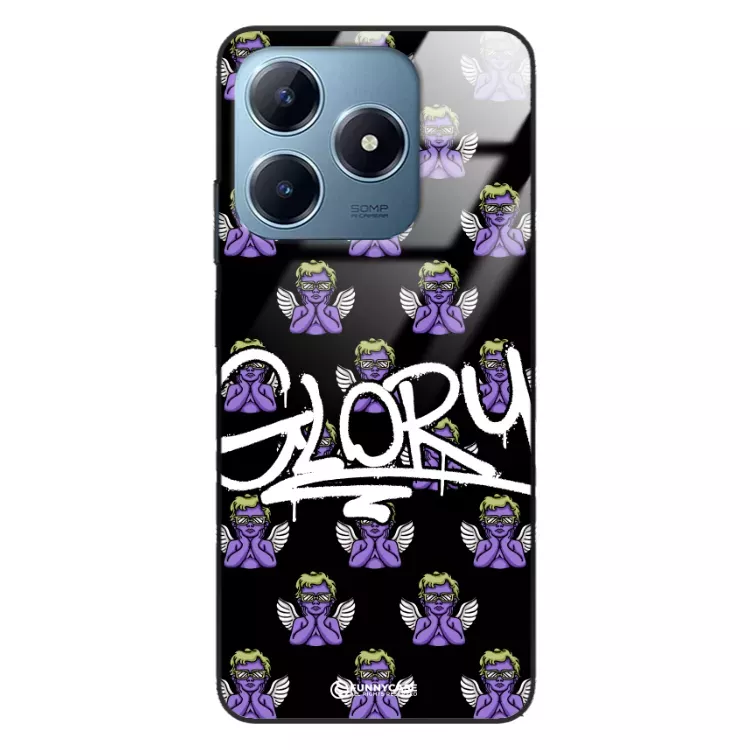 Etui Black Case Glass Rebel Zone do REALME C63 Street Art. ST_RZC115