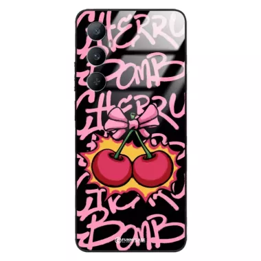 Etui Black Case Glass Rebel Zone do REALME C65 Graffiti Glory Art. ST_RZC117