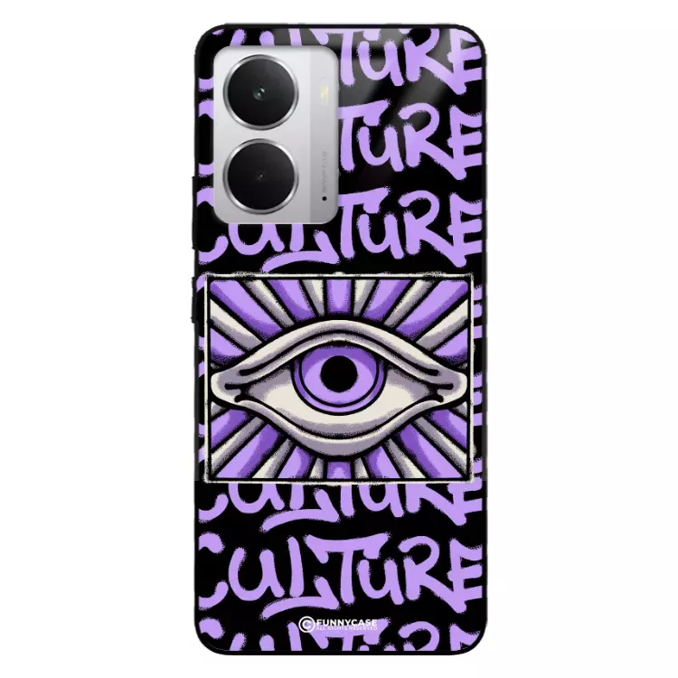 Etui Black Case Glass Rebel Zone do REALME 14 4G Kultura Steet Art. ST_RZC109