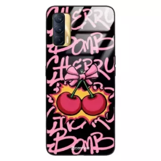 Etui Black Case Glass Rebel Zone do REALME V15 Graffiti Glory Art. ST_RZC117