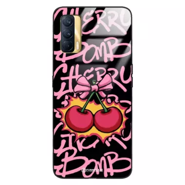 Etui Black Case Glass Rebel Zone do REALME V15 Graffiti Glory Art. ST_RZC117
