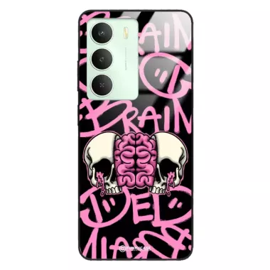 Etui Black Case Glass Rebel Zone do REALME V70 5G Cherry Bomb ST_RZC119