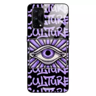 Etui Black Case Glass Rebel Zone do REALME X7 PRO Kultura Steet Art. ST_RZC109