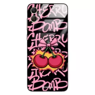 Etui Black Case Glass Rebel Zone do SAMSUNG A05 4G Graffiti Glory Art. ST_RZC117