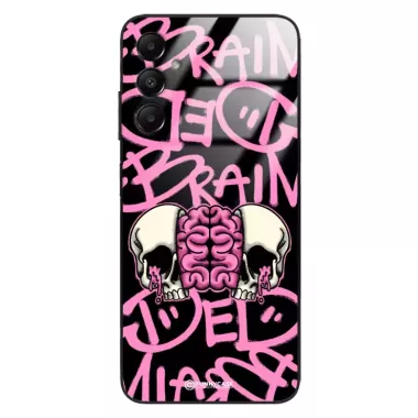 Etui Black Case Glass Rebel Zone do SAMSUNG A05S Cherry Bomb ST_RZC119
