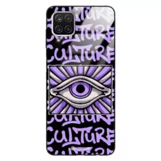 Etui Black Case Glass Rebel Zone do SAMSUNG A12 Kultura Steet Art. ST_RZC109