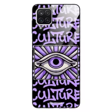 Etui Black Case Glass Rebel Zone do SAMSUNG A12 Kultura Steet Art. ST_RZC109
