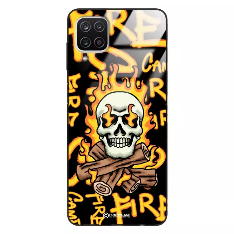 Etui Black Case Glass Rebel Zone do SAMSUNG A12 5G Mistyczne ST_RZC113