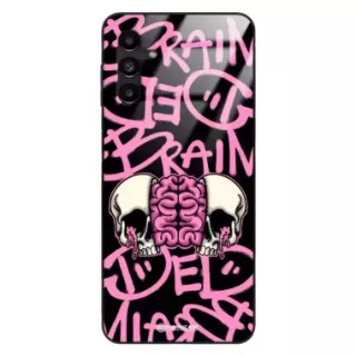 Etui Black Case Glass Rebel Zone do SAMSUNG A13 5G Cherry Bomb ST_RZC119