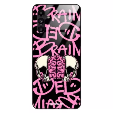 Etui Black Case Glass Rebel Zone do SAMSUNG A13 5G Cherry Bomb ST_RZC119