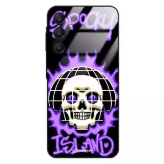Etui Black Case Glass Rebel Zone do SAMSUNG A26 5G Spooky Island ST_RZC103
