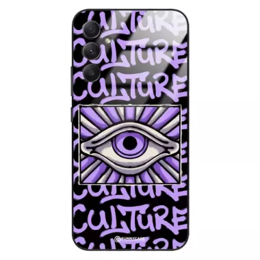 Etui Black Case Glass Rebel Zone do SAMSUNG A34 5G Kultura Steet Art. ST_RZC109