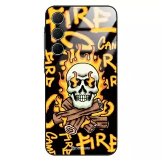 Etui Black Case Glass Rebel Zone do SAMSUNG A35 Mistyczne ST_RZC113