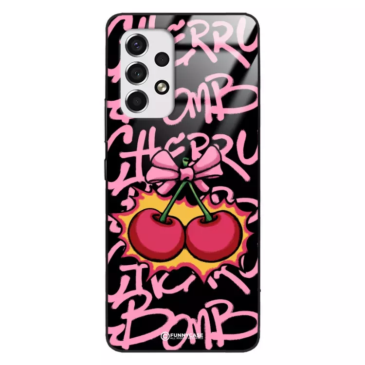 Etui Black Case Glass Rebel Zone do SAMSUNG A53 5G Graffiti Glory Art. ST_RZC117
