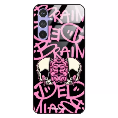 Etui Black Case Glass Rebel Zone do SAMSUNG A54 5G Cherry Bomb ST_RZC119