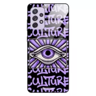 Etui Black Case Glass Rebel Zone do SAMSUNG A72 Kultura Steet Art. ST_RZC109