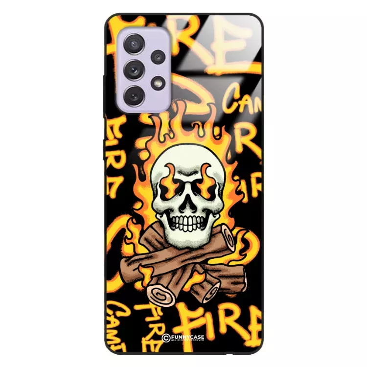 Etui Black Case Glass Rebel Zone do SAMSUNG A72 5G Mistyczne ST_RZC113