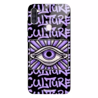 Etui Black Case Glass Rebel Zone do SAMSUNG M11 Kultura Steet Art. ST_RZC109