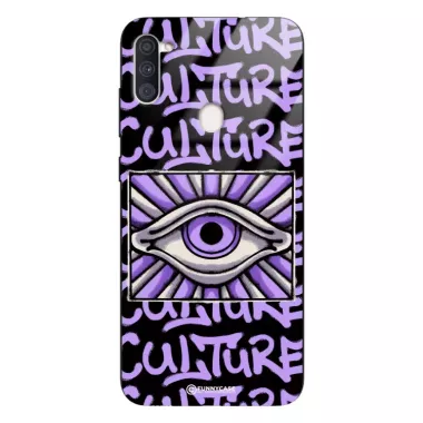 Etui Black Case Glass Rebel Zone do SAMSUNG M11 Kultura Steet Art. ST_RZC109