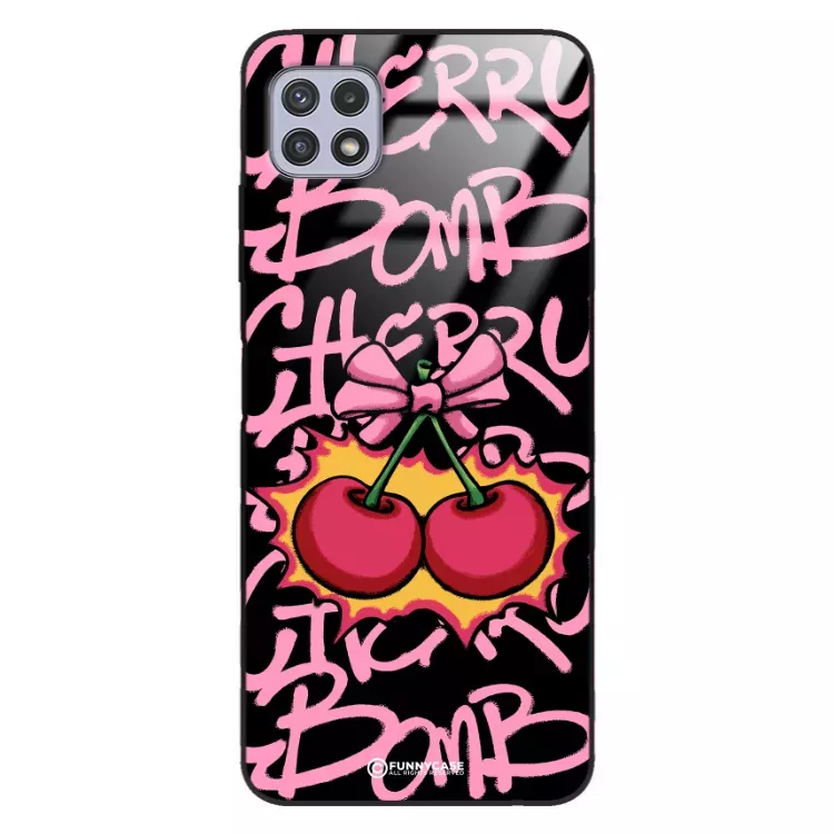 Etui Black Case Glass Rebel Zone do SAMSUNG A22 5G Graffiti Glory Art. ST_RZC117