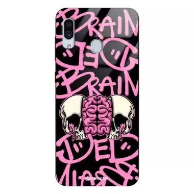 Etui Black Case Glass Rebel Zone do SAMSUNG A30 Cherry Bomb ST_RZC119