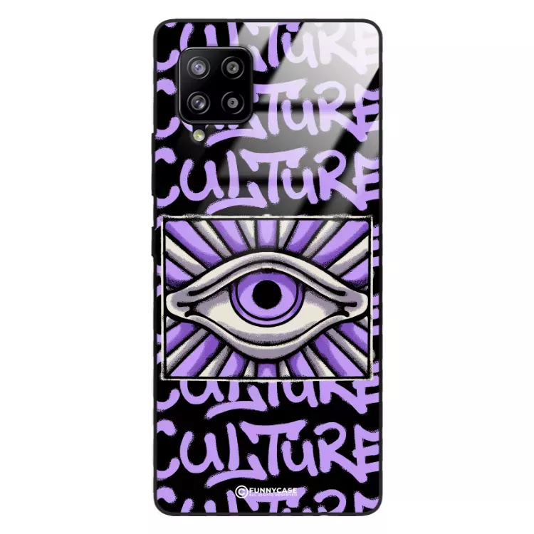 Etui Black Case Glass Rebel Zone do SAMSUNG A42 5G Kultura Steet Art. ST_RZC109