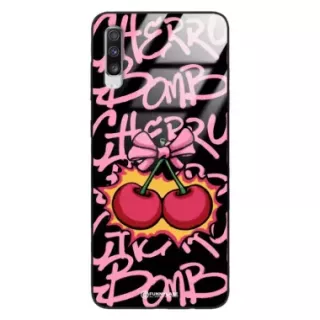 Etui Black Case Glass Rebel Zone do SAMSUNG A70 Graffiti Glory Art. ST_RZC117