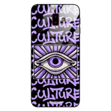 Etui Black Case Glass Rebel Zone do SAMSUNG J6 PLUS 2018 Kultura Steet Art. ST_RZC109