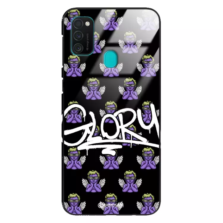 Etui Black Case Glass Rebel Zone do SAMSUNG M21 Street Art. ST_RZC115