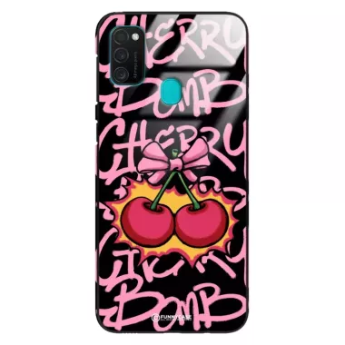 Etui Black Case Glass Rebel Zone do SAMSUNG M30s Graffiti Glory Art. ST_RZC117