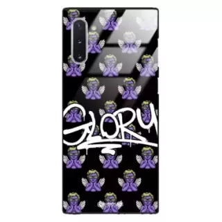 Etui Black Case Glass Rebel Zone do SAMSUNG NOTE 10 Street Art. ST_RZC115