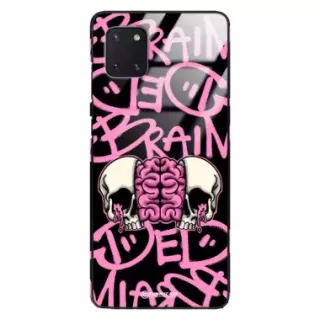 Etui Black Case Glass Rebel Zone do SAMSUNG NOTE 10 LITE Cherry Bomb ST_RZC119