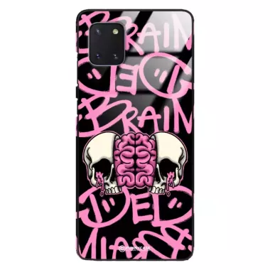 Etui Black Case Glass Rebel Zone do SAMSUNG NOTE 10 LITE Cherry Bomb ST_RZC119