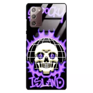 Etui Black Case Glass Rebel Zone do SAMSUNG NOTE 20 Spooky Island ST_RZC103