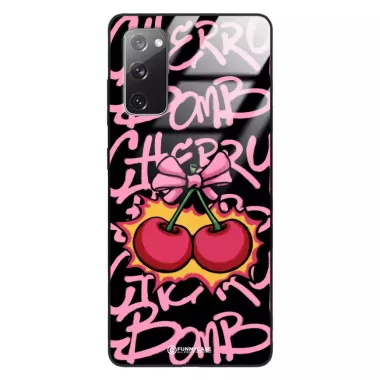 Etui Black Case Glass Rebel Zone do SAMSUNG S20FE Graffiti Glory Art. ST_RZC117