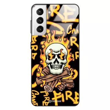 Etui Black Case Glass Rebel Zone do SAMSUNG S21 PLUS Mistyczne ST_RZC113