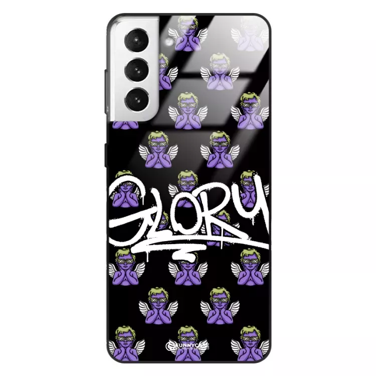 Etui Black Case Glass Rebel Zone do SAMSUNG S21 PLUS 5G Street Art. ST_RZC115