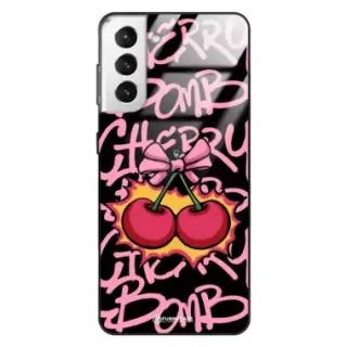 Etui Black Case Glass Rebel Zone do SAMSUNG S30 PLUS Graffiti Glory Art. ST_RZC117