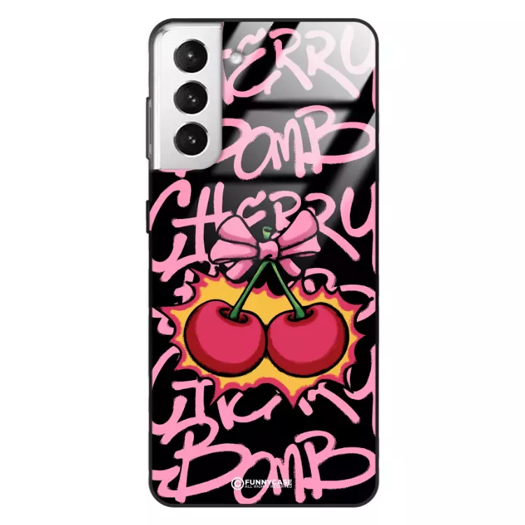 Etui Black Case Glass Rebel Zone do SAMSUNG S30 PLUS Graffiti Glory Art. ST_RZC117