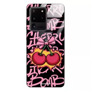Etui Black Case Glass Rebel Zone do SAMSUNG S20 ULTRA 5G Graffiti Glory Art. ST_RZC117