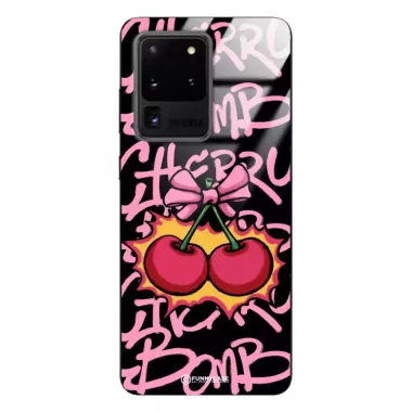 Etui Black Case Glass Rebel Zone do SAMSUNG S20 ULTRA 5G Graffiti Glory Art. ST_RZC117