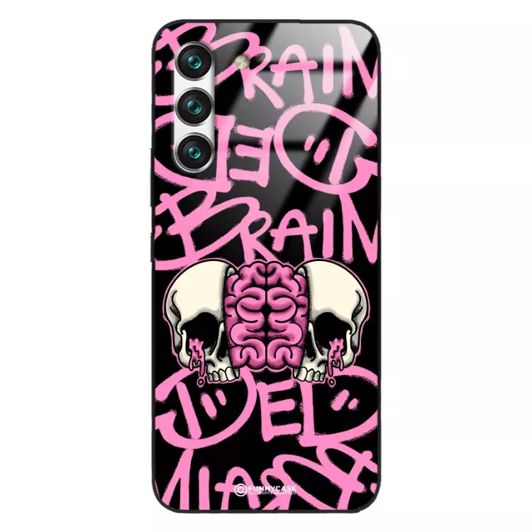 Etui Black Case Glass Rebel Zone do SAMSUNG S22 Cherry Bomb ST_RZC119
