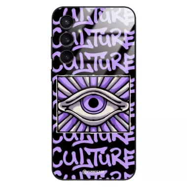 Etui Black Case Glass Rebel Zone do SAMSUNG S23FE 5G Kultura Steet Art. ST_RZC109