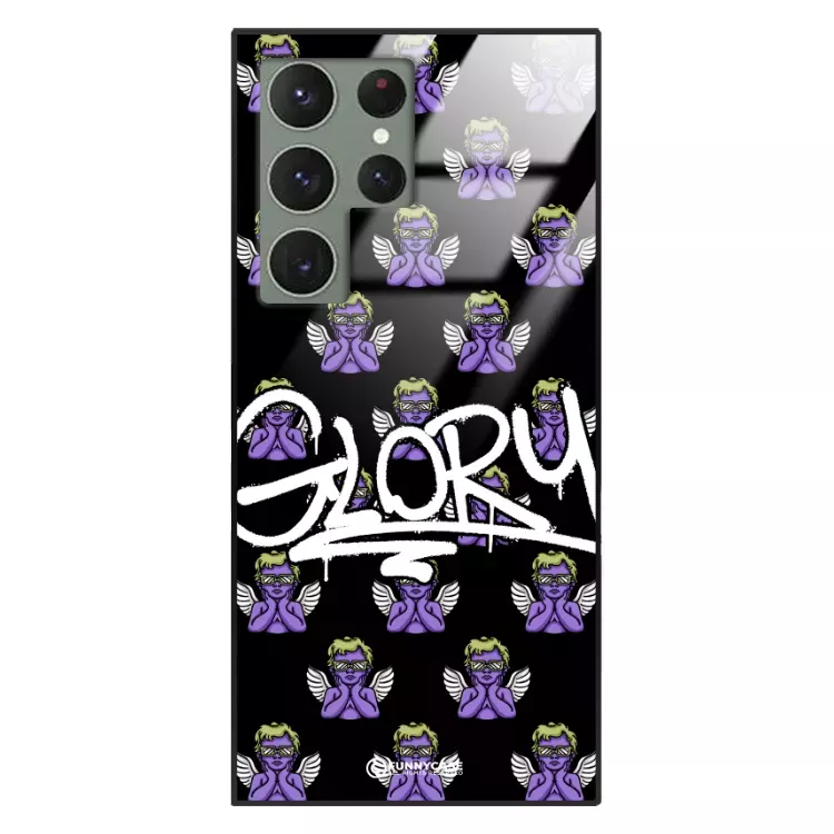 Etui Black Case Glass Rebel Zone do SAMSUNG S23 ULTRA Street Art. ST_RZC115