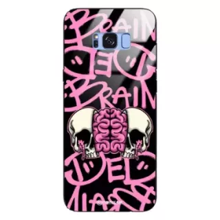 Etui Black Case Glass Rebel Zone do SAMSUNG S8 PLUS Cherry Bomb ST_RZC119