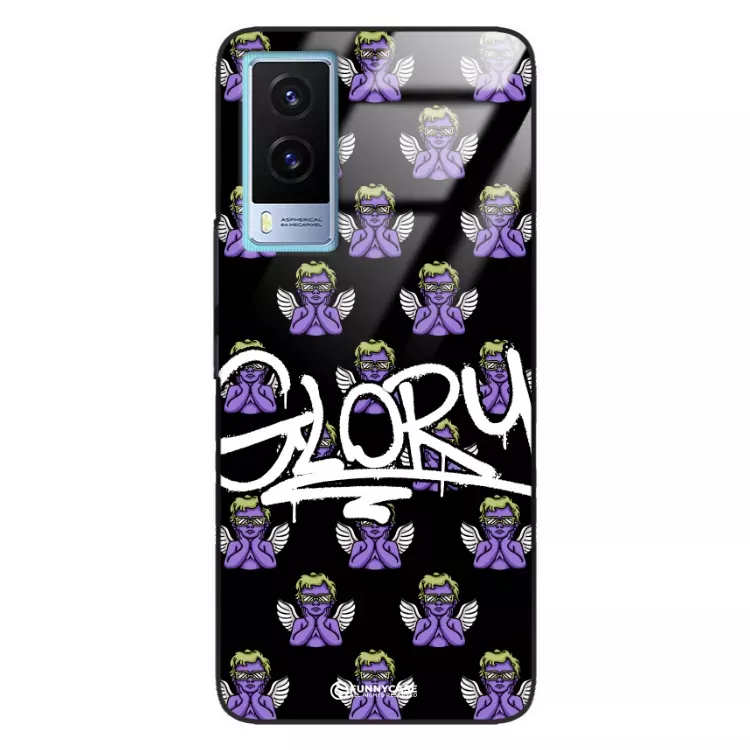 Etui Black Case Glass Rebel Zone do VIVO Y71T Street Art. ST_RZC115