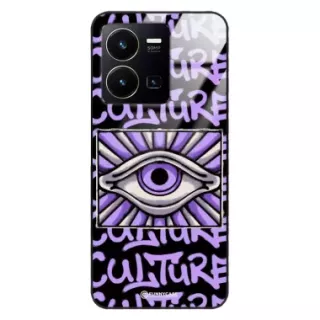 Etui Black Case Glass Rebel Zone do VIVO Y35 Kultura Steet Art. ST_RZC109