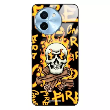 Etui Black Case Glass Rebel Zone do VIVO Y38 5G Mistyczne ST_RZC113