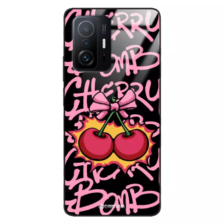 Etui Black Case Glass Rebel Zone do XIAOMI 11T Graffiti Glory Art. ST_RZC117